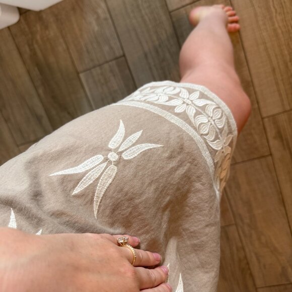 Zara | Linen Style Dress - Picture 4 of 5